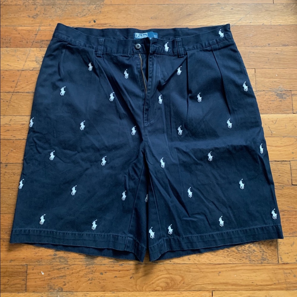 Ralph Lauren embroidered pony shorts size 34